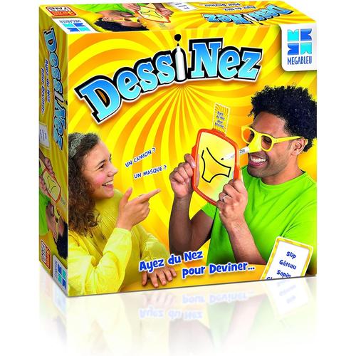 Multicolore Multicolore - Dessi'nez - Jeu De Société Délirant - Jeu De Dessin - Jeu D'ambiance - A Jouer En Famille Ou Entre Amis - 3 Joueurs Et