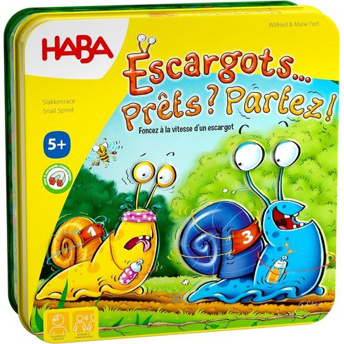 Coloré Coloré - Escargots... Prêts ? Partez ! - Jeu De Société Pour Enfant - Jeu De Course Et De Stratégie- Boite Aimanté - Apprendre