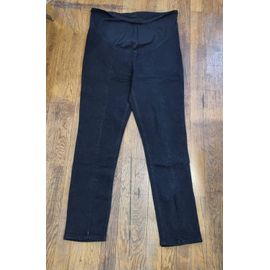 Pantalon De Grossesse Noir Zippé Dans Le Bas H&m Mama Taille Xl 42