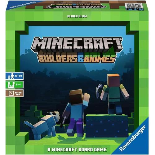 Autre Autre - Minecraft Builders & Biomes - Jeu De Société Issu Du Célèbre Jeu Vidéo - Jeu De Stratégie - A Partir De 10 Ans - 26132 -