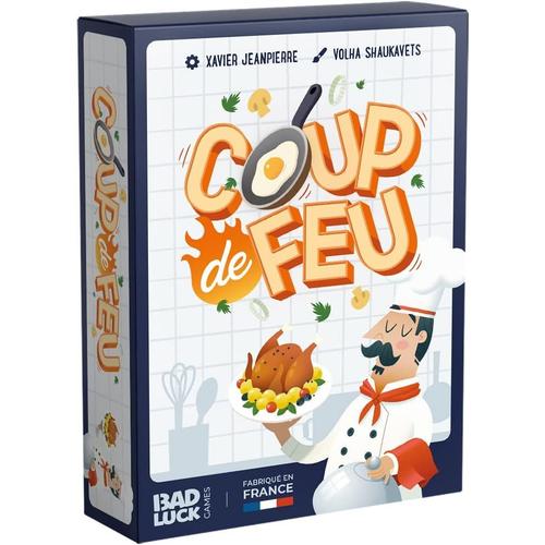 Coup De Feu - Jeu De Société - Jeu De Cartes Gourmand Et Familial - Made In France - Dès 8 Ans