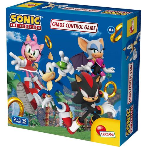 Sonic Chaos Sonic Chaos Lisciani - Sonic Chaos - Jeu De Parcours - Jeu De Société Familial - Personnages De Sonic - 2 À 4 Joueurs - Pour Enfants