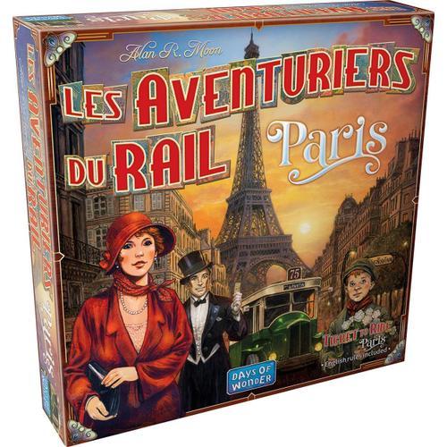 Paris Paris Days Of Wonder Les Aventuriers Du Rail : Paris - Jeux De Société - Jeux De Plateau - Jeu Pour Adultes Et Enfants À Partir De 8