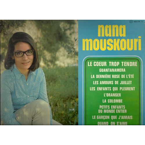 Le Coeur Trop Tendre, Guantanamera, La Dernière Rose De L'été, Les Amours De Juillet, Les Enfants Qui Pleurent, L'oranger, Colombe, Petits Enfants Du Monde Entier, Le Garçon Que J'aimais, ............