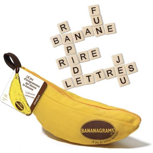 Bananagrams Classique Bananagrams Classique Version Française ¿ Jeu De Lettres Et De Rapidité ¿ Jeu De Lettres Fun - Jeu De Lettres À Partir De 7 Ans