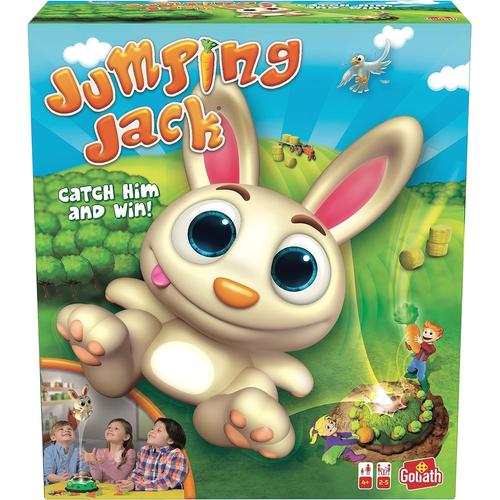 Bleu Bleu Jumping Jack, Jeu De Société Avec Des Lapins À Partir De 4 Ans, Jeux De Société Pour 2 À 5 Joueurs, Version Allemande, Bleu