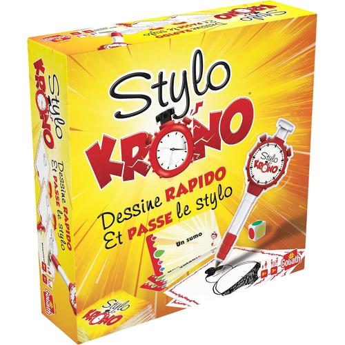 Multicolore Multicolore Stylo Krono - Jeu D'ambiance - Jeu Rigolo - A Partir De 8 Ans- Jeu De Société - Jeu De Dessin - Dessinez Le Plus