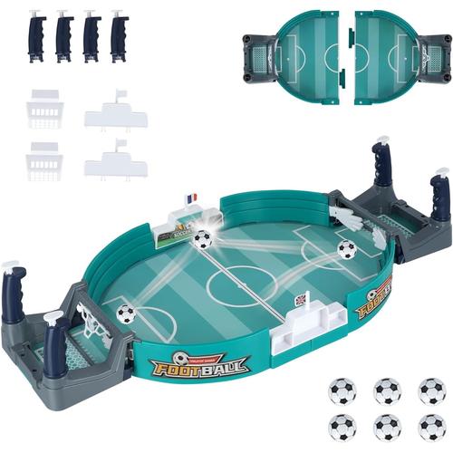 Gris Gris Mini Jeu De Football, Jeu De Football Interactif, Jouet De Baby-Foot Pour Deux Personnes, Baby-Foot, Baby-Foot 6 Balles, Cadeau