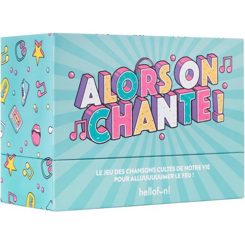 Alors On Chante ! - Le Jeu Des Chansons De Notre Vie - Jeu Pour 4 À 12 Joueurs, Amusant À Jouer En Famille Et Entre Amis. Des Années