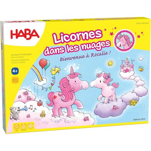 Unique Unique Licornes Dans Les Nuages Bienvenue À Rosalie-Jeu Coopératif De Course Et De Collecte-4 Ans Et Plus-Réf 302768