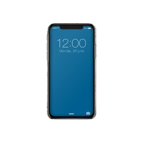 Ideal Of Sweden Fashion Case S/S19 - Coque De Protection Pour Téléphone Portable - Plastique - Marbre Grège Étincelant - Pour Apple Iphone X, Xs