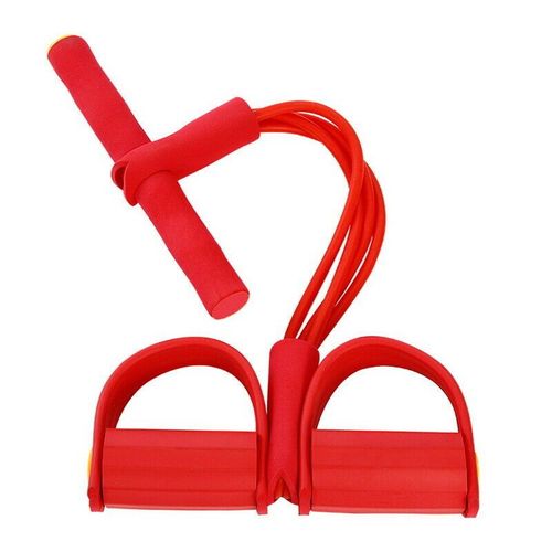 Corde De Fitness Élastique Multifonctionnelle Sit-Up Physique Gym Fitness Rouge Hobby Tech