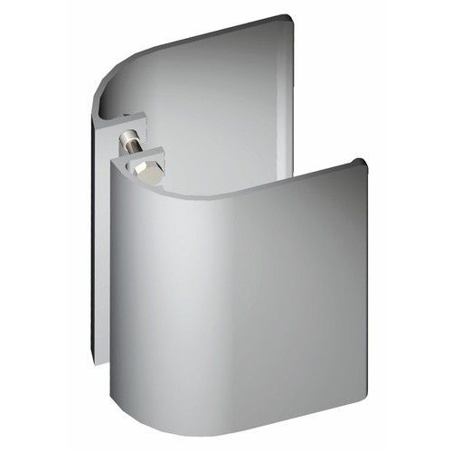 Poignée aileron de porte battante - hauteur 150 mm - alu noir - 1780 BILCOCQ