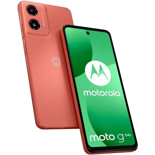 Smartphone MOTOROLA G04s 64Go Orange Corail