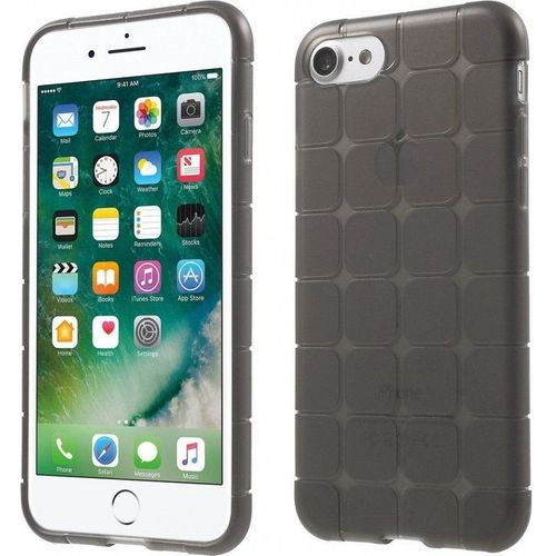 Coque Iphone 6 6s (4"7) Magic Cube Gris Silicone Semi-Rigide (Tpu)