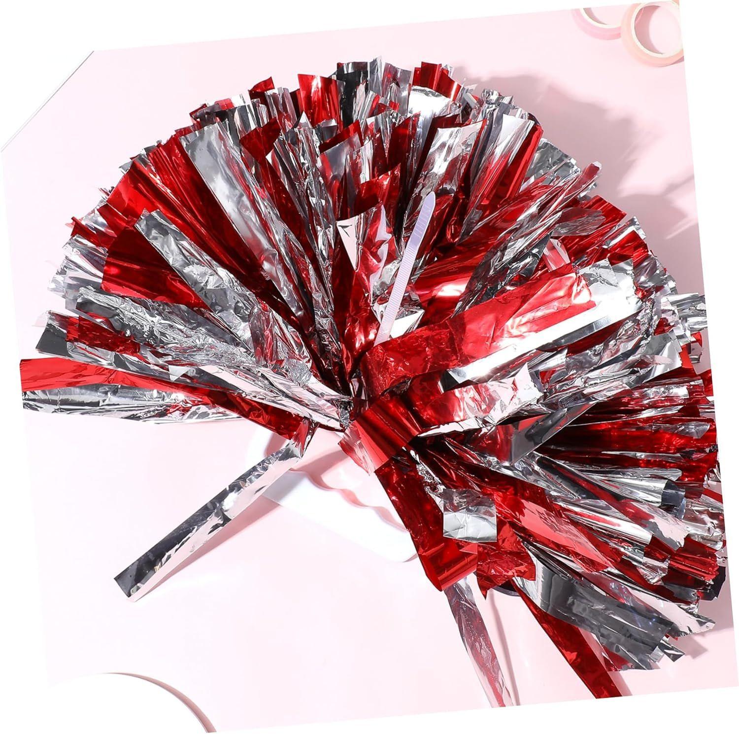 Multix4pcs 16 Pcs Pompons De Boule De Fleur De Cheerleading ... - 8