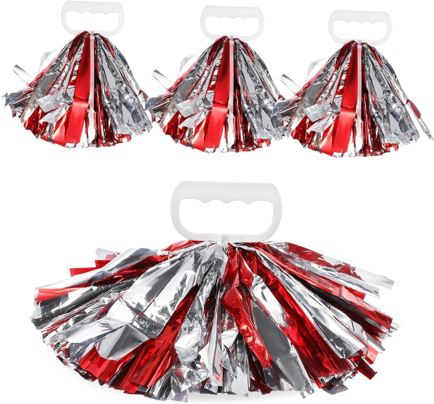 Multix4pcs 16 Pcs Pompons De Boule De Fleur De Cheerleading ... - 9