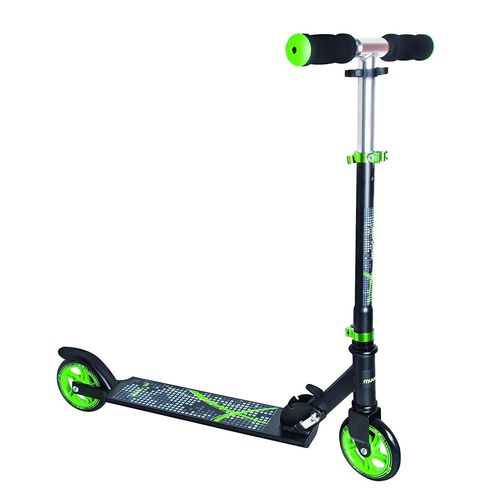 Muuwmi Aluminium Scooter Noir/Vert 125 Mm