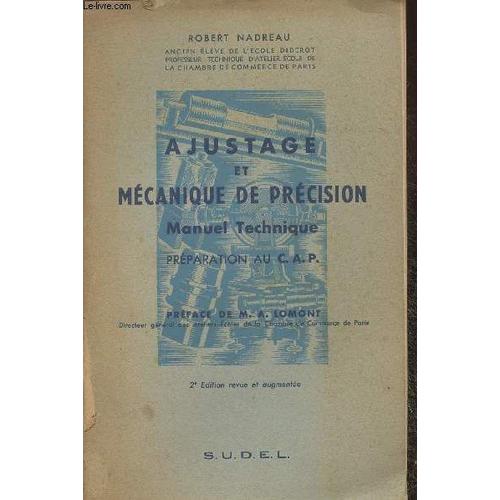 Ajustage Et Mécanique De Précision- Manuel Technique- Préparation Au C.A.P.