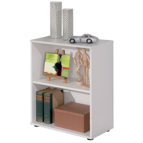 Étagère 2 Niveaux "Delnice" 75cm Blanc