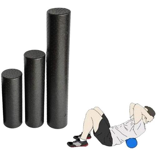 Noir Foam Roller Trigger Point Rouleau En Mousse Sport Doux Rouleau En Mousse Rouleaux De Mousse Pour Les Muscles Grand Rouleau En Mousse