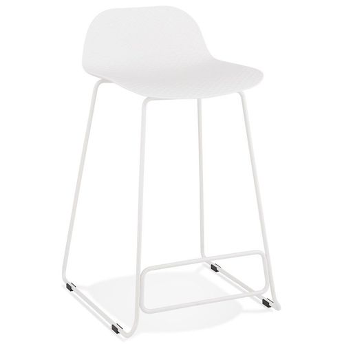 Tabouret Snack Mi-Hauteur 'babylos Mini' Blanc Design