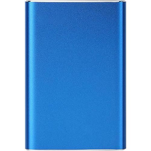 Disque Dur Externe Mobile de 2,5 Pouces USB 3.0 Haute Vitesse 640 Go de Stockage Disque Dur Portable pour Ordinateur Portable PC de Bureau Installation Facile Facile à Utiliser Bleu