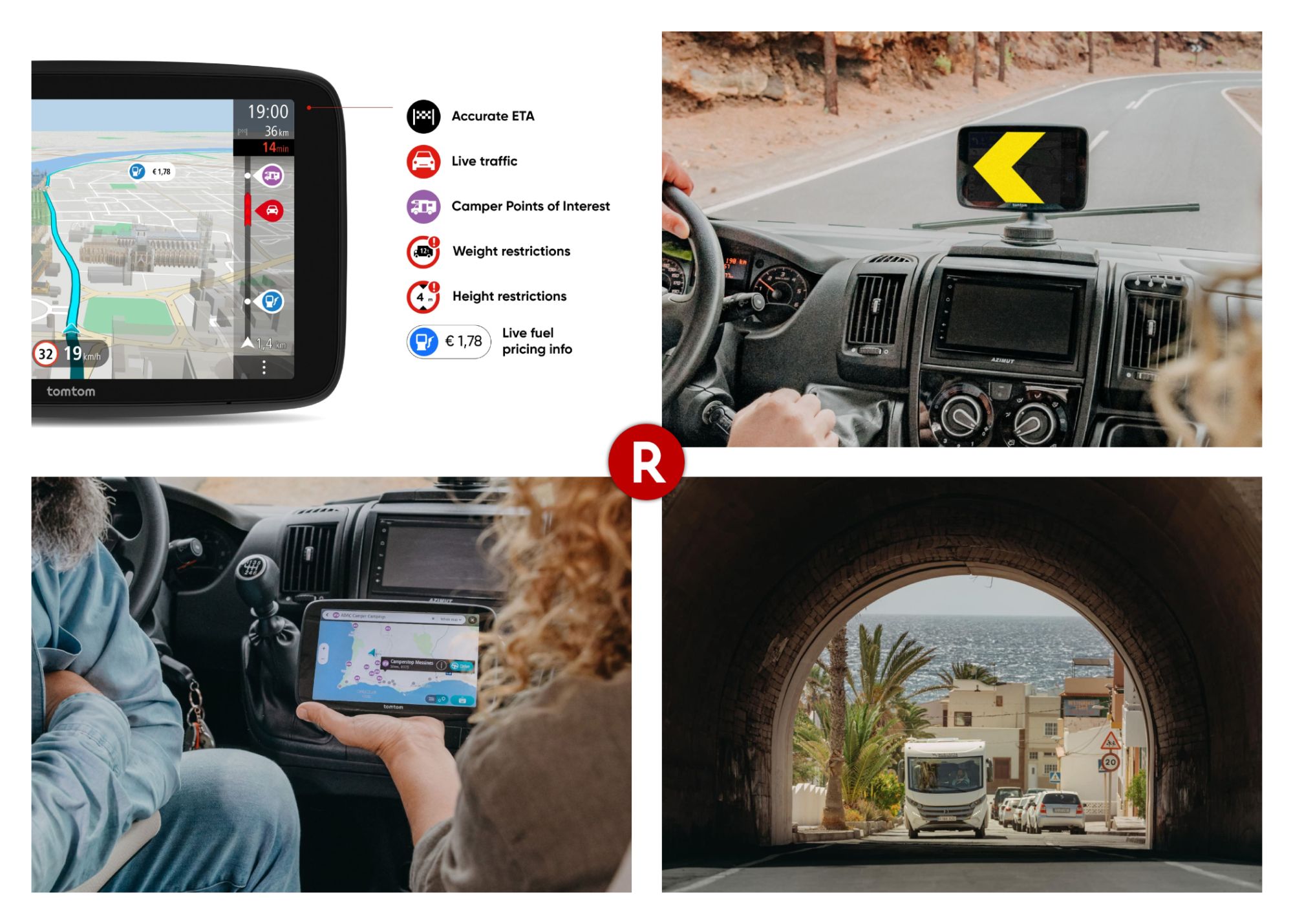 Navigateur GPS TomTom GO Camper Max image 1 | Rakuten
