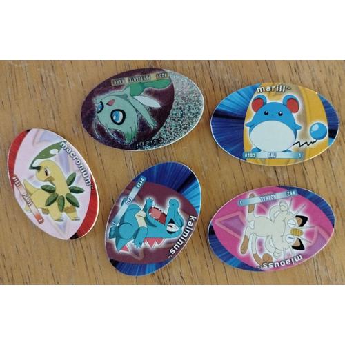 5 Pogs Pokémon