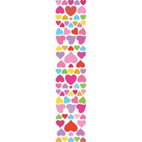 Gommette Pour Enfant En Rouleau Coeur 810 Pièces - Megacrea Diy