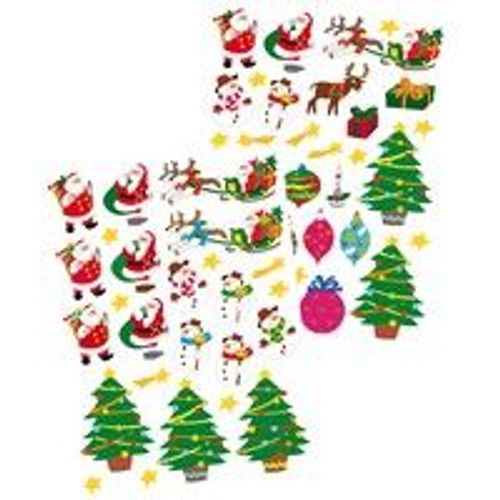 Gommettes Noël 57 Pièces - Megacrea Diy