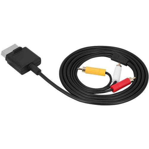 Câble Av Xbox 360 Cordon D'alimentation Xbox 360 Abs 1.8m Cfor Omponent Abs Cordon Tv Câble Av Pour O Cordon Vidéo Pour Xbox 360 Slim