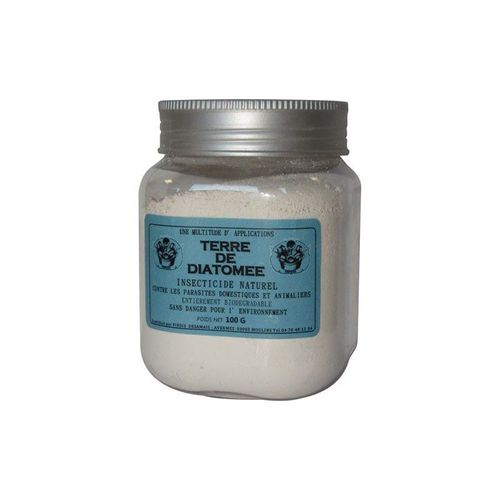 Terre de diatomée 100g insecticide naturel contre les parasites