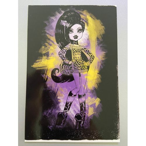 Carte Monster High 084 Panini Mattel 2011 N°84 Photocards Photoprints
