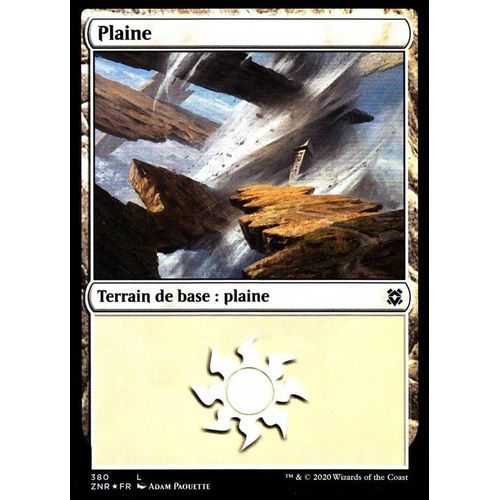 Plaine Foil - Mtg - Renaissance De Zendikar - Bundle - C - 380