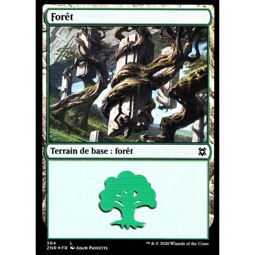 Forêt Foil - Mtg - Renaissance De Zendikar - Bundle - C - 384