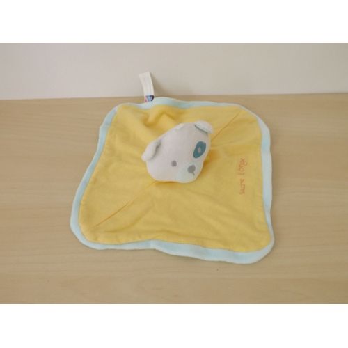 Doudou Ours Koala Jaune Bleu Sucre D'orge