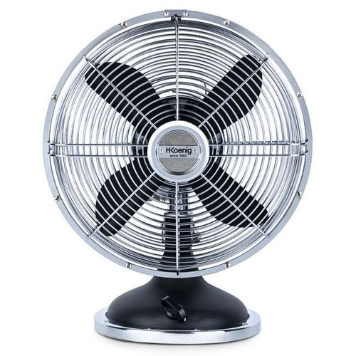 H.Koenig Joe50 Ventilateur Sur Pied Noir
