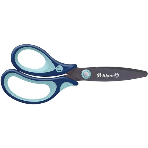 Pelikan Ciseaux Griffix Scolaire Sc1lb Gaucher Bleu