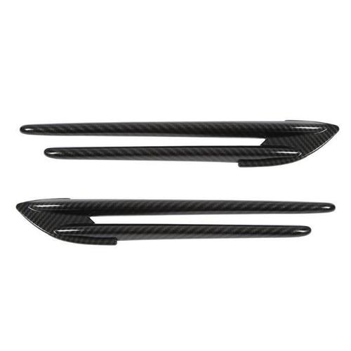 Persist-Garniture D'évent D'aileron De Garde¿Boue Latéral 2pcs Garniture D'évent D'aileron Moto Coffret Motif En Fibre De Carbone