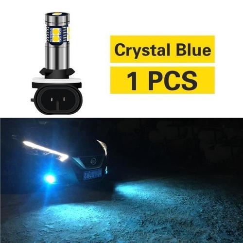 Cosmos-Émettre De La Couleur Cristal Bleu 1 Voi Voile Lumière Led 881 H27 H27w Canbus Ampoule Pour Accent Hyundai El