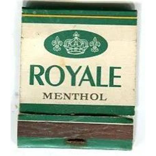 Pochette D' Allumettes - Vide - " Royale Menthol "