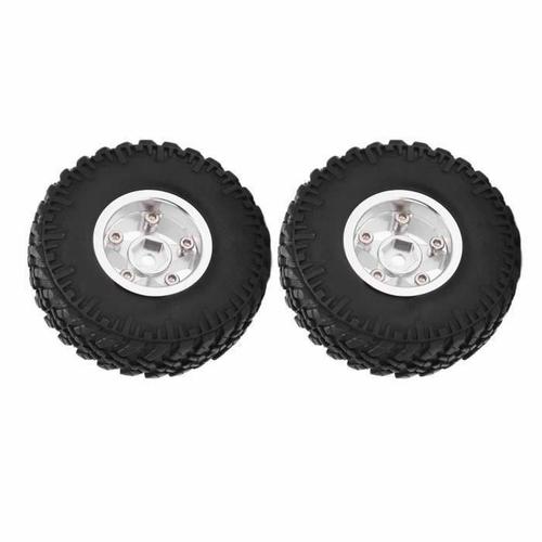 Cosmos-Jantes Pneus Set Pour Axial Scx24 2 Pièces Jantes Pneus Pneus Ensemble Pour Axial Scx24 Axi00001 124 Rc Pièces De Mise À