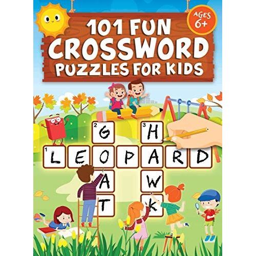 101 Fun Crossword Puzzles For Kids
