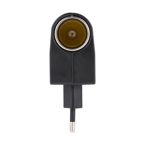 Prise Voiture Ac 220v Dc 12v Avec Usb Allume Cigare Chargeur Adaptateur Secteur Eu Plug Hb010,Cadeau