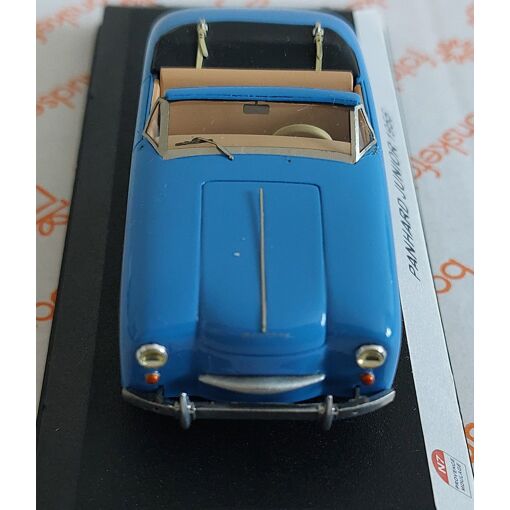 Altaya La Route Bleue 1/43 Scale DIR106 Panhard Dyna X The Wash Diorama Dk Blue