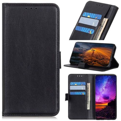 Prime Coque Pour Oneplus 7,Haute Qualité Cuir Etui Housse Portefeuille Magnétique Carte Fentes Stand Fonction Flip Case (Noir)