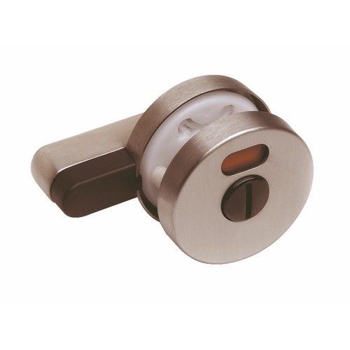 Verrou de cabine - rond - inox 316 - à voyant - NT TWR 84 NORMBAU