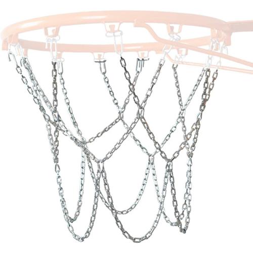 Une. Filet Basket Exterieur Chaine Anti-Effilochage Galvanisé Basket Metal Filet Basketball Exterieur Pour Tous Les Paniers Basket-Ball Courants (Ne Contient Pas Panier Basket-Ball)