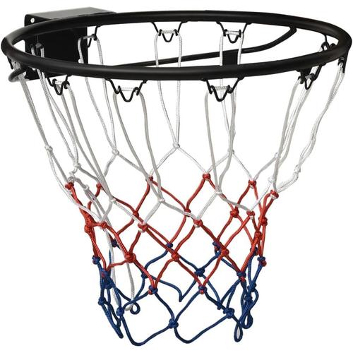 Noir Panier De Basket, Anneau De Basket-Ball Panier De Basketball Cerceau De Basket Noir 45 Cm Acier